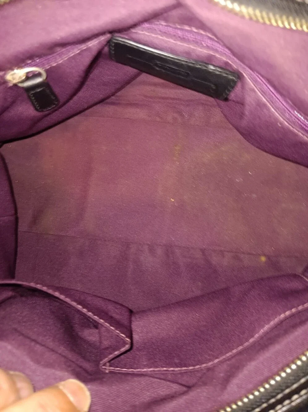 Coach Leather Chelsea Bag With Long Strap